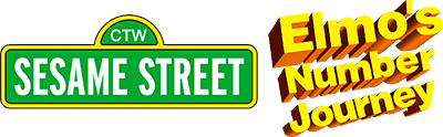 Sesame Street Elmo's Number Journey logo for Playstation
